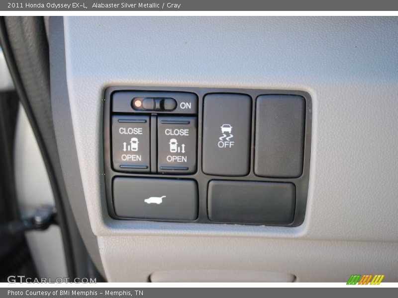 Alabaster Silver Metallic / Gray 2011 Honda Odyssey EX-L