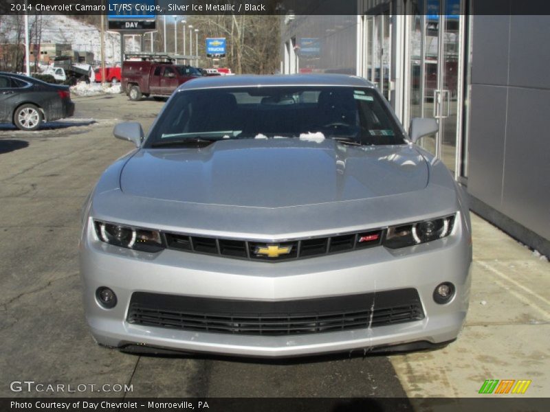 Silver Ice Metallic / Black 2014 Chevrolet Camaro LT/RS Coupe