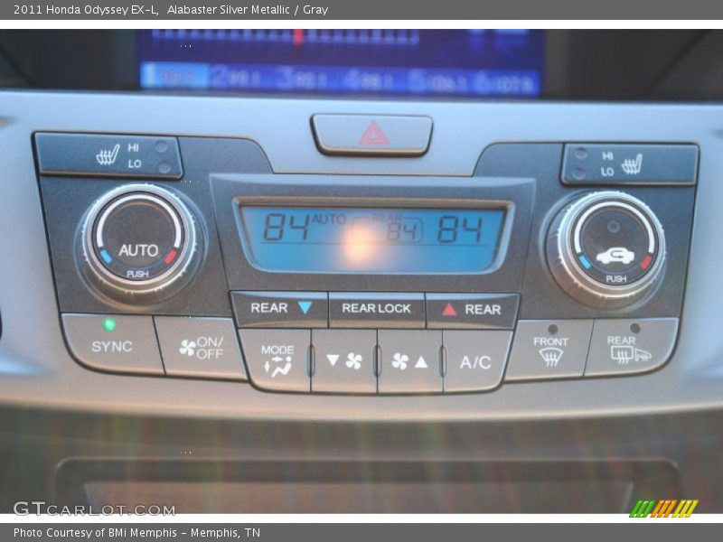 Alabaster Silver Metallic / Gray 2011 Honda Odyssey EX-L