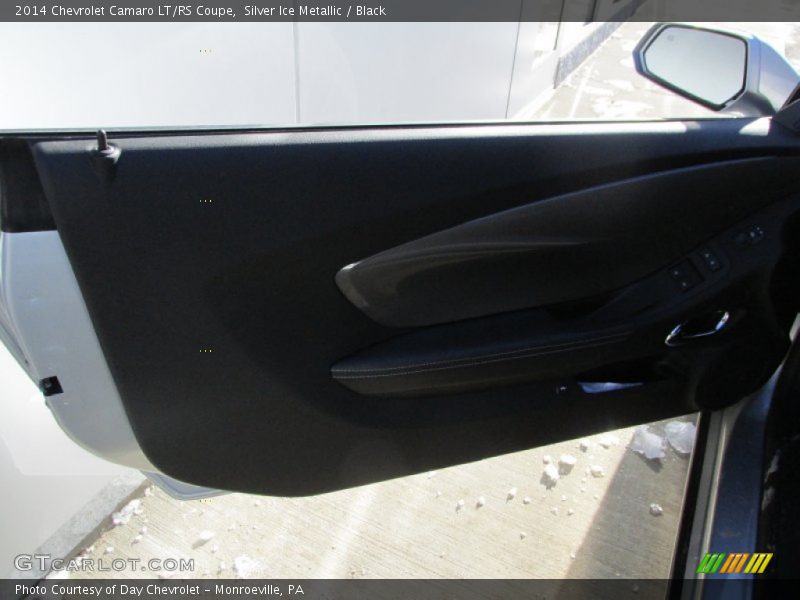 Silver Ice Metallic / Black 2014 Chevrolet Camaro LT/RS Coupe