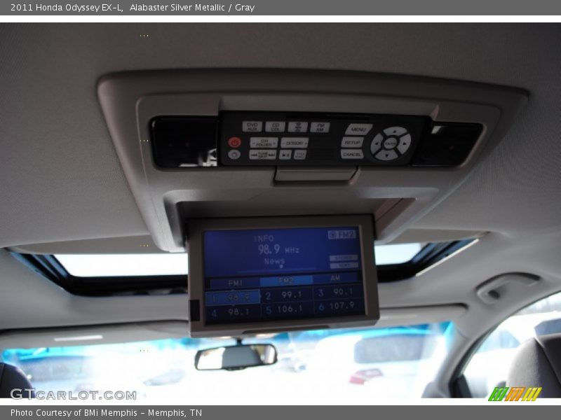 Alabaster Silver Metallic / Gray 2011 Honda Odyssey EX-L