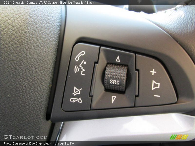 Silver Ice Metallic / Black 2014 Chevrolet Camaro LT/RS Coupe