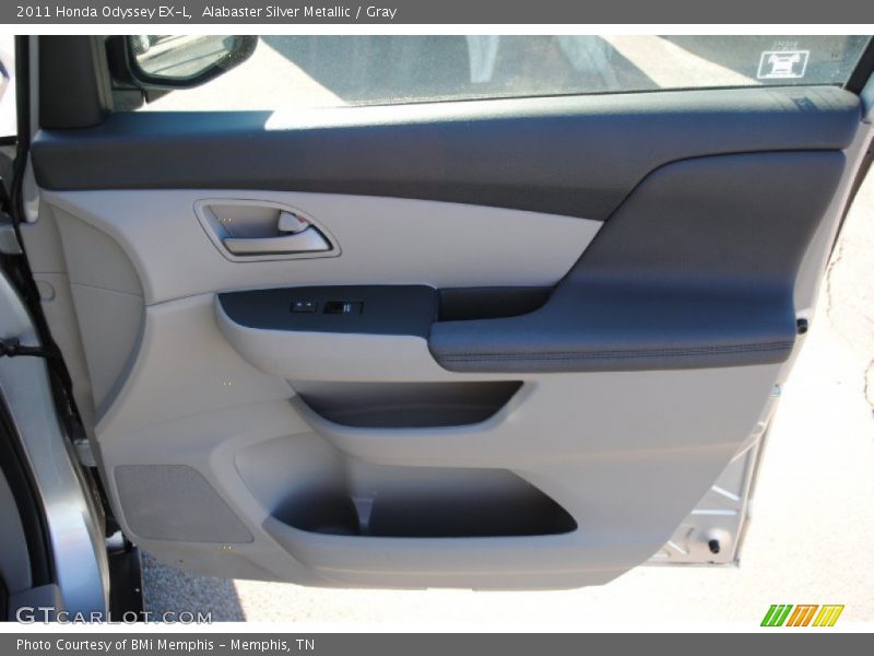 Alabaster Silver Metallic / Gray 2011 Honda Odyssey EX-L