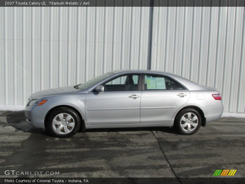Titanium Metallic / Ash 2007 Toyota Camry LE