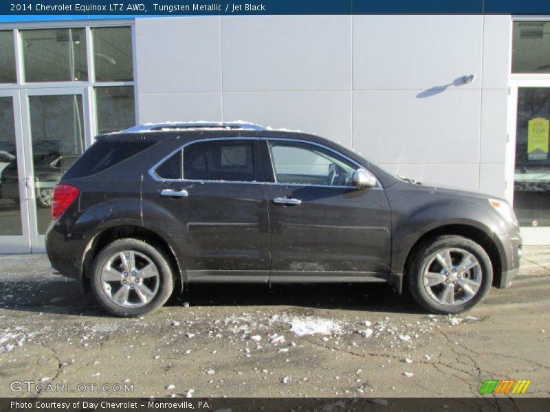 Tungsten Metallic / Jet Black 2014 Chevrolet Equinox LTZ AWD