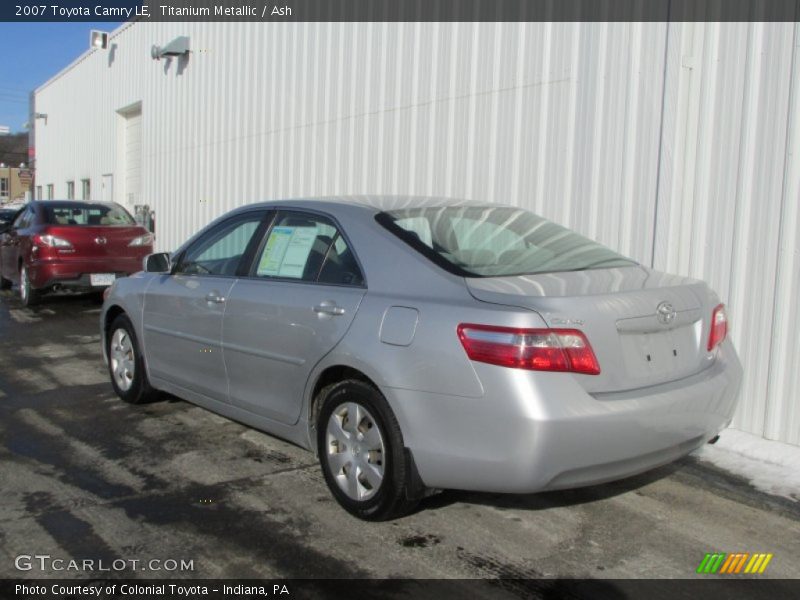 Titanium Metallic / Ash 2007 Toyota Camry LE