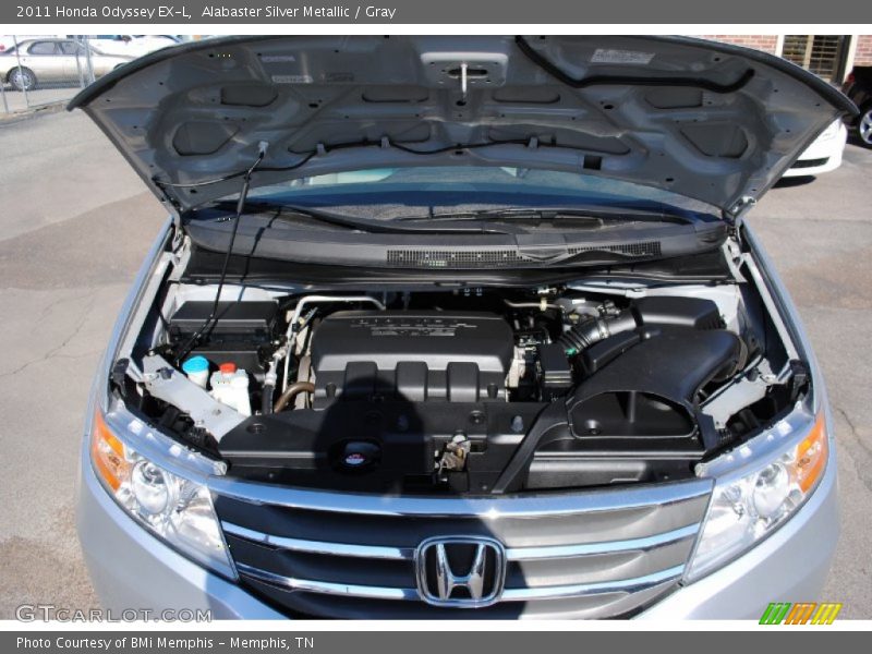 Alabaster Silver Metallic / Gray 2011 Honda Odyssey EX-L
