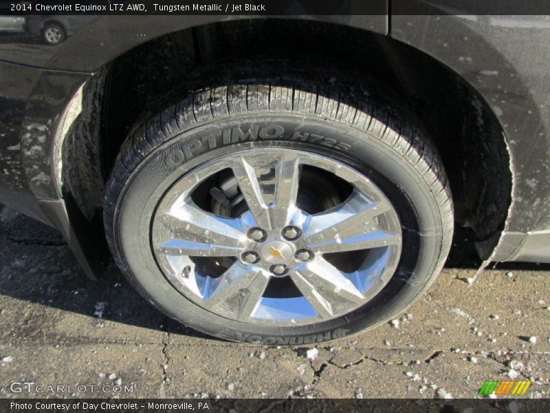 Tungsten Metallic / Jet Black 2014 Chevrolet Equinox LTZ AWD