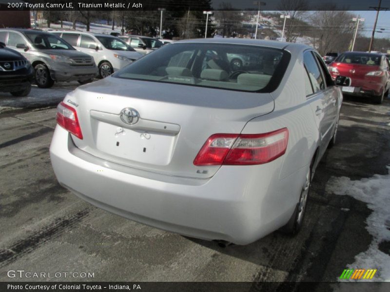 Titanium Metallic / Ash 2007 Toyota Camry LE
