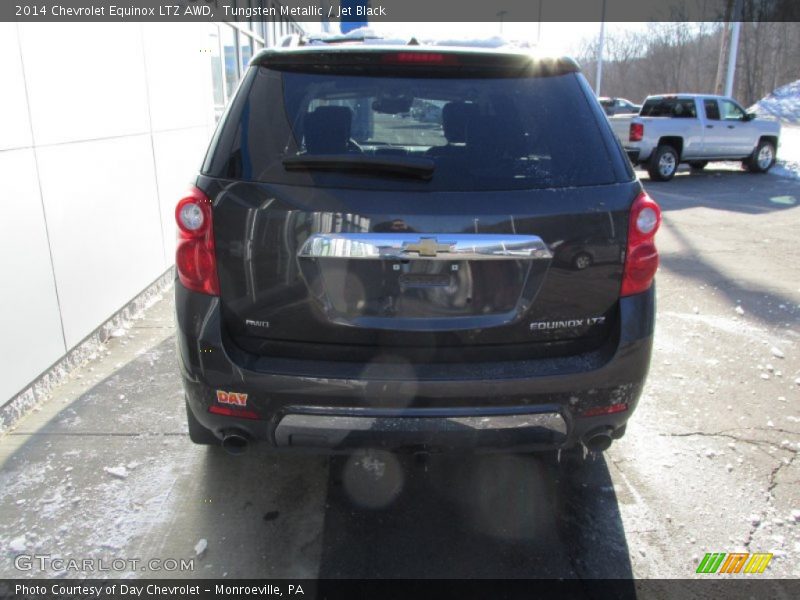 Tungsten Metallic / Jet Black 2014 Chevrolet Equinox LTZ AWD