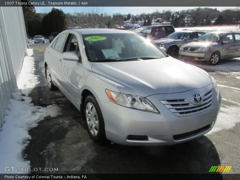 Titanium Metallic / Ash 2007 Toyota Camry LE