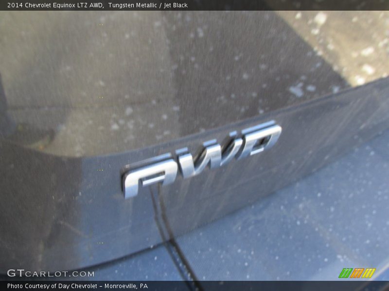 Tungsten Metallic / Jet Black 2014 Chevrolet Equinox LTZ AWD