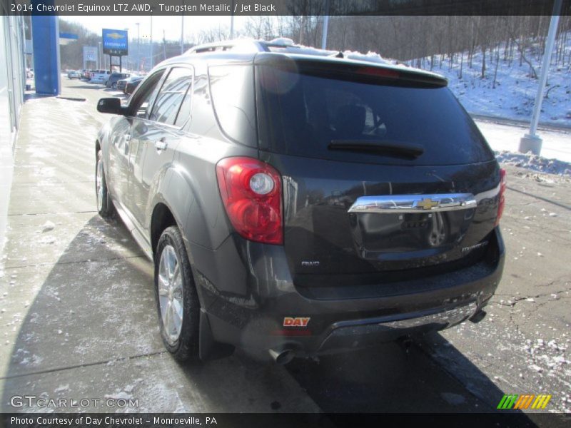 Tungsten Metallic / Jet Black 2014 Chevrolet Equinox LTZ AWD