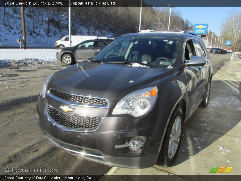 Tungsten Metallic / Jet Black 2014 Chevrolet Equinox LTZ AWD
