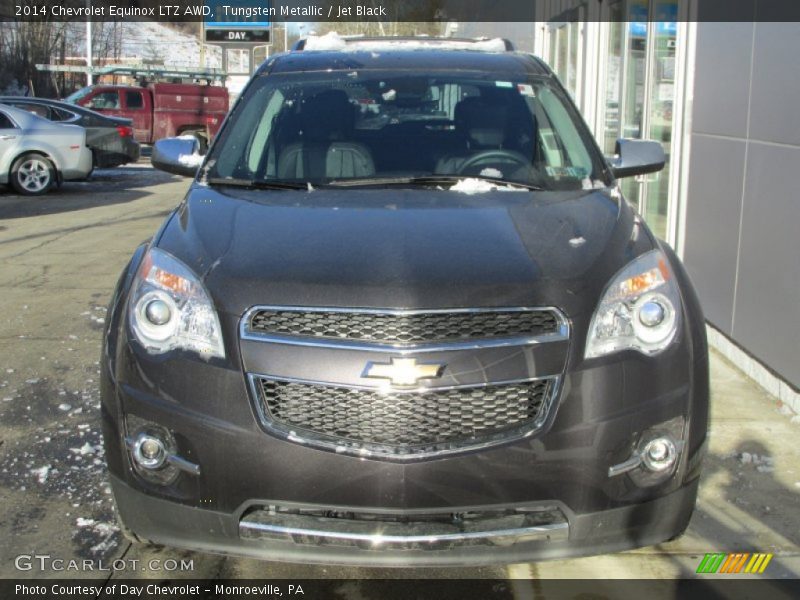 Tungsten Metallic / Jet Black 2014 Chevrolet Equinox LTZ AWD