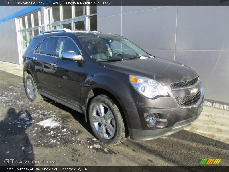 Tungsten Metallic / Jet Black 2014 Chevrolet Equinox LTZ AWD