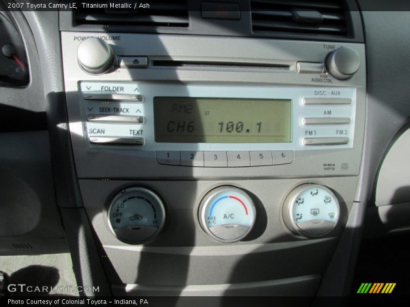 Titanium Metallic / Ash 2007 Toyota Camry LE