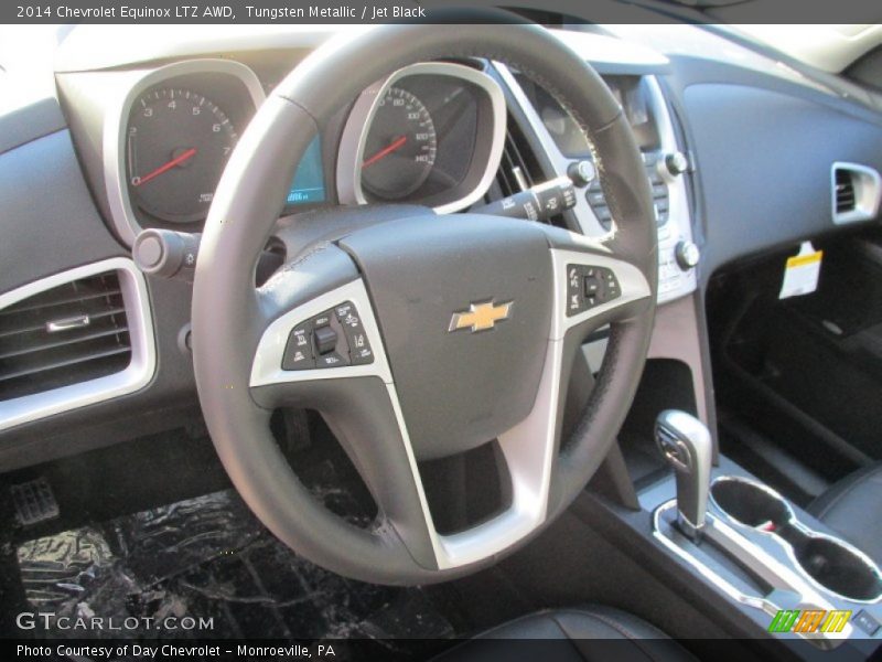 Tungsten Metallic / Jet Black 2014 Chevrolet Equinox LTZ AWD