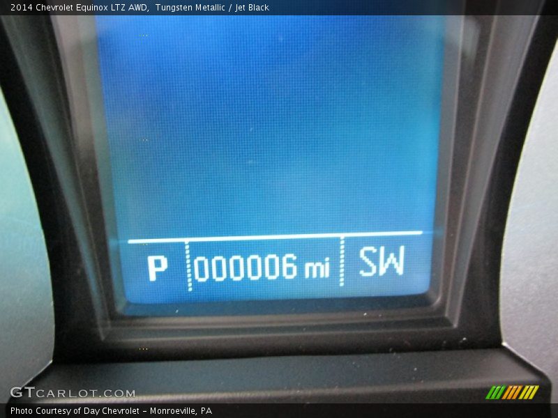 Tungsten Metallic / Jet Black 2014 Chevrolet Equinox LTZ AWD