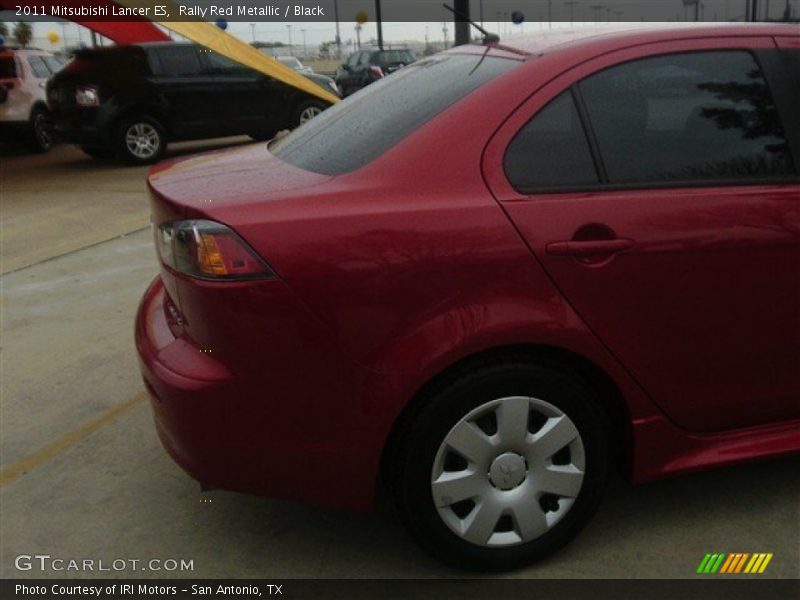 Rally Red Metallic / Black 2011 Mitsubishi Lancer ES