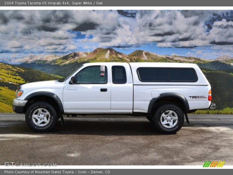 Super White / Oak 2004 Toyota Tacoma V6 Xtracab 4x4