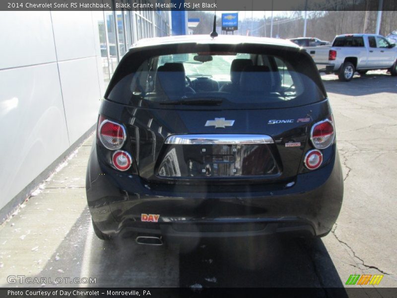 Black Granite Metallic / RS Jet Black 2014 Chevrolet Sonic RS Hatchback
