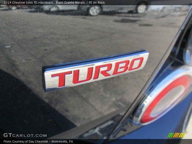 Black Granite Metallic / RS Jet Black 2014 Chevrolet Sonic RS Hatchback