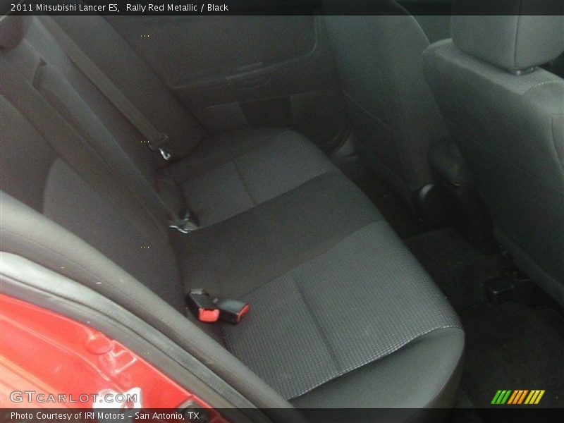 Rally Red Metallic / Black 2011 Mitsubishi Lancer ES