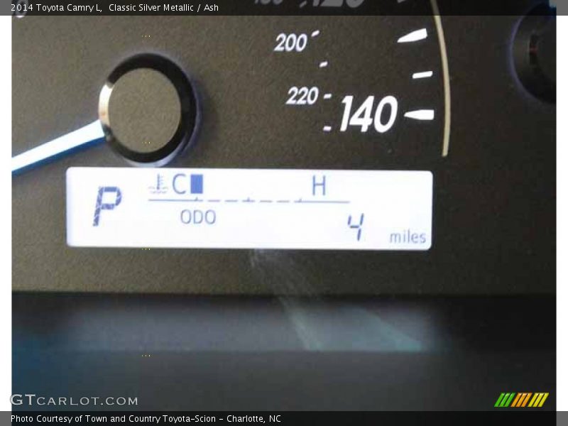 Classic Silver Metallic / Ash 2014 Toyota Camry L
