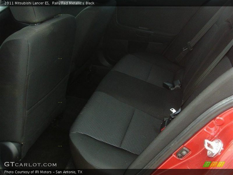 Rally Red Metallic / Black 2011 Mitsubishi Lancer ES