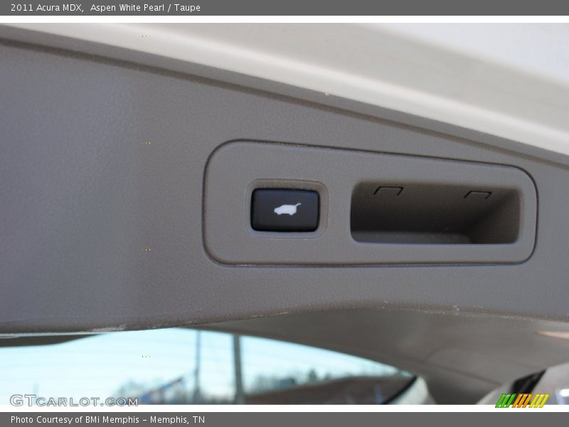 Aspen White Pearl / Taupe 2011 Acura MDX