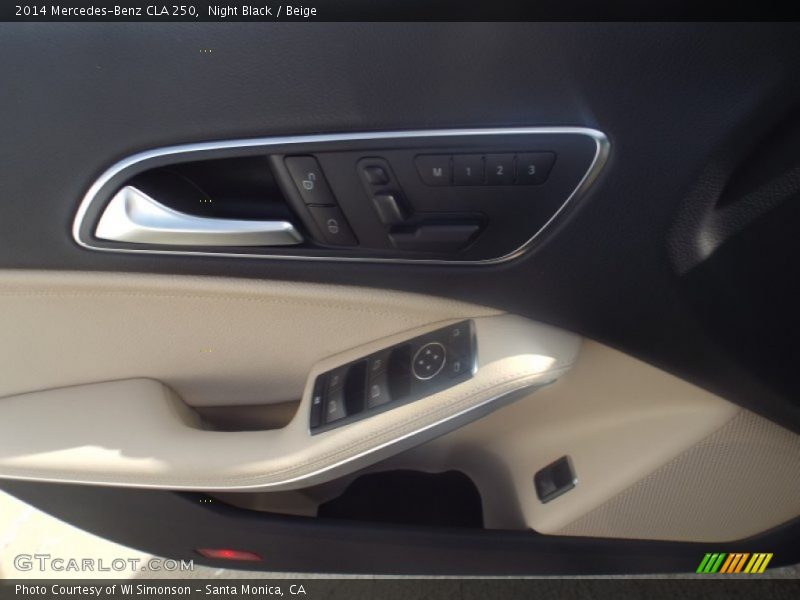 Night Black / Beige 2014 Mercedes-Benz CLA 250