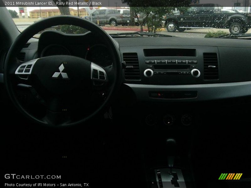 Rally Red Metallic / Black 2011 Mitsubishi Lancer ES