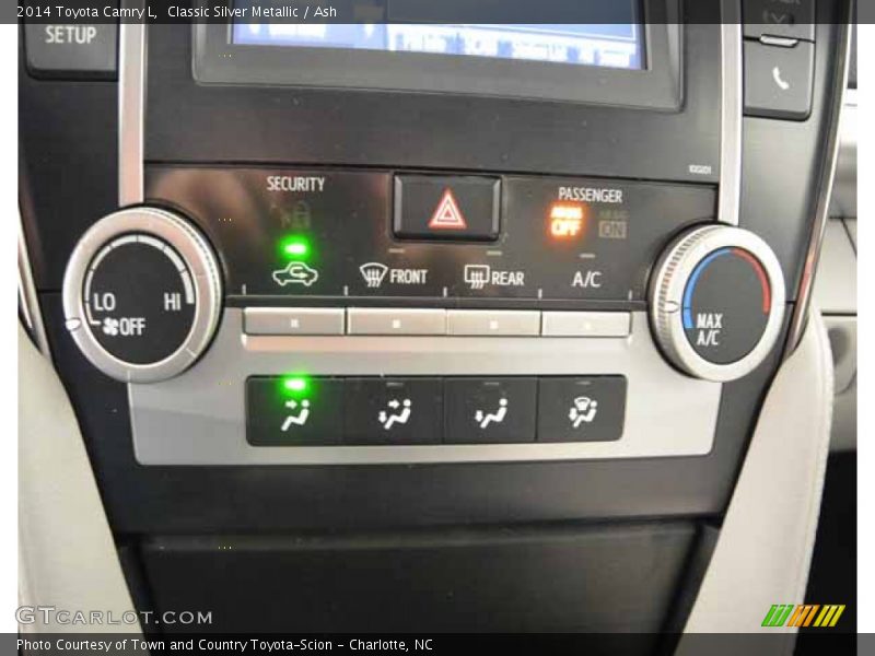 Classic Silver Metallic / Ash 2014 Toyota Camry L