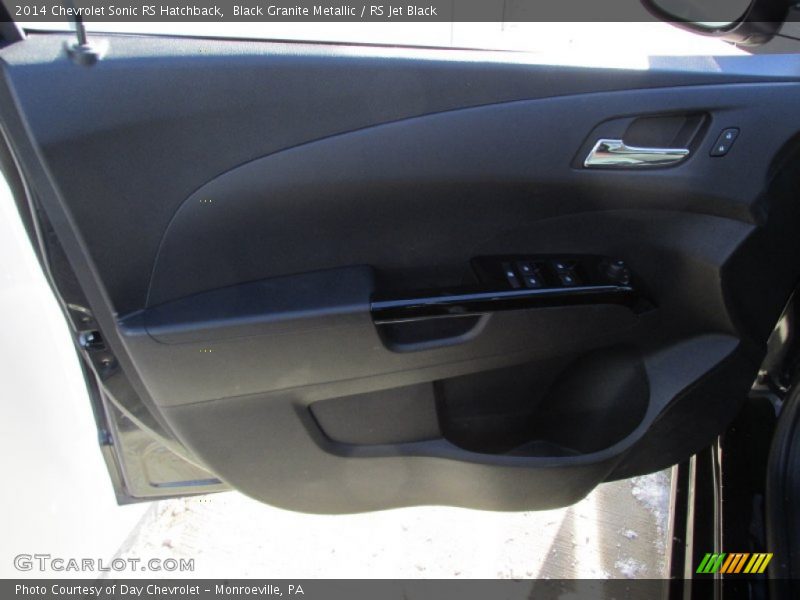 Black Granite Metallic / RS Jet Black 2014 Chevrolet Sonic RS Hatchback
