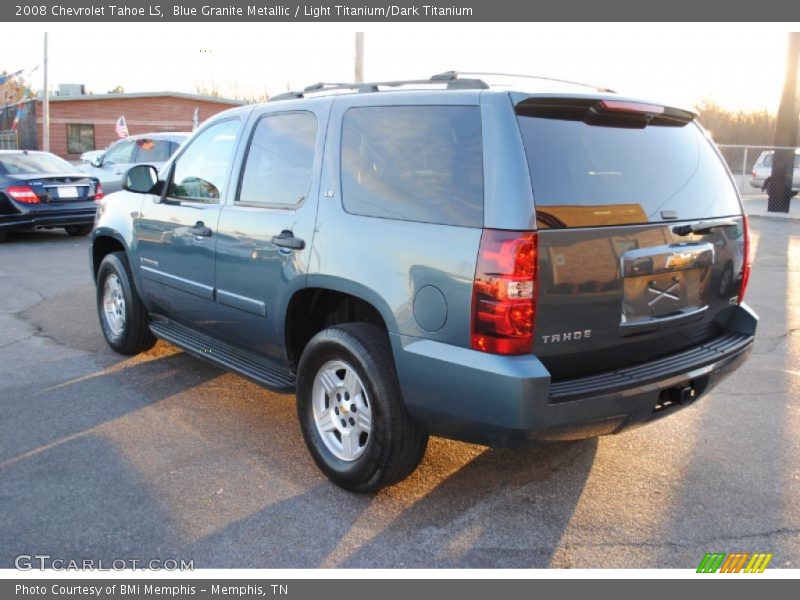 Blue Granite Metallic / Light Titanium/Dark Titanium 2008 Chevrolet Tahoe LS