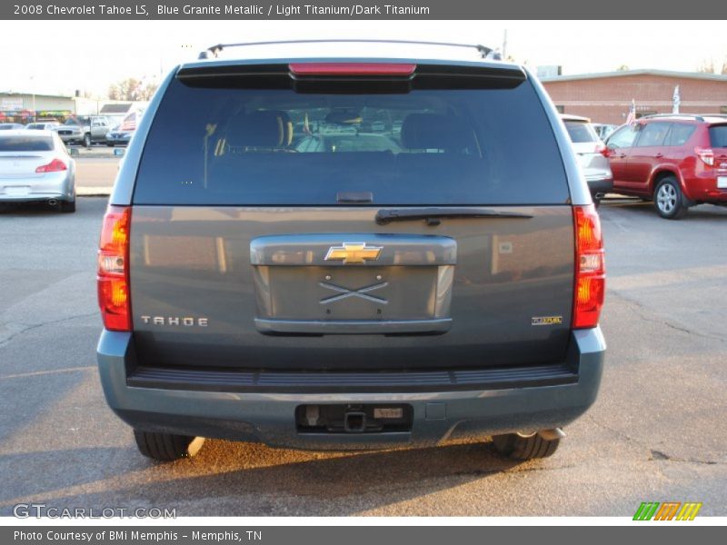 Blue Granite Metallic / Light Titanium/Dark Titanium 2008 Chevrolet Tahoe LS