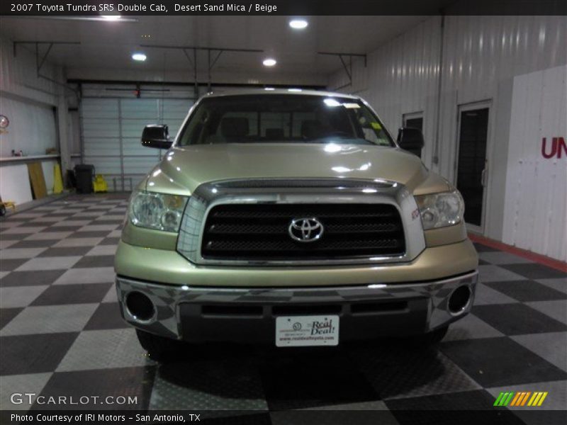 Desert Sand Mica / Beige 2007 Toyota Tundra SR5 Double Cab