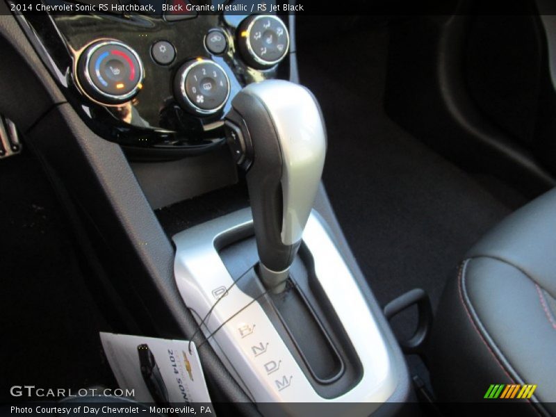  2014 Sonic RS Hatchback 6 Speed Automatic Shifter