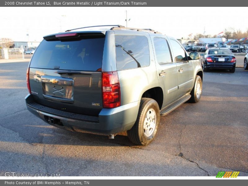 Blue Granite Metallic / Light Titanium/Dark Titanium 2008 Chevrolet Tahoe LS