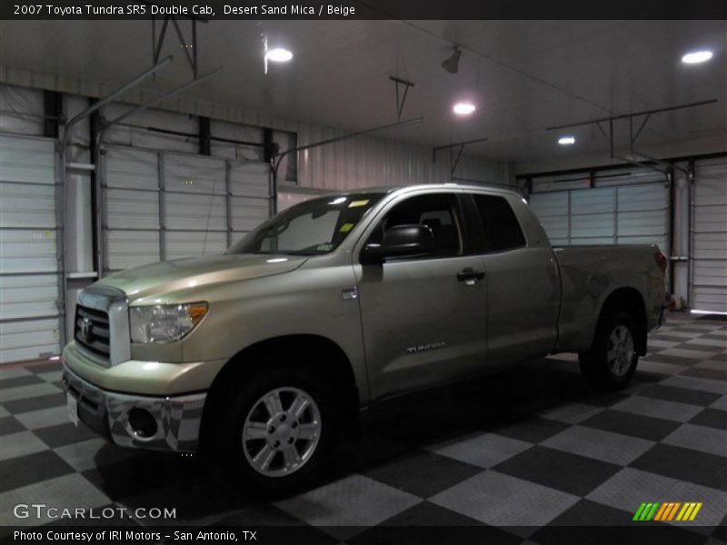 Desert Sand Mica / Beige 2007 Toyota Tundra SR5 Double Cab