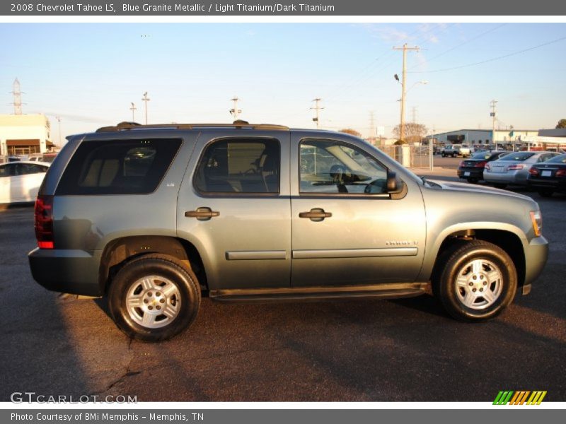 Blue Granite Metallic / Light Titanium/Dark Titanium 2008 Chevrolet Tahoe LS