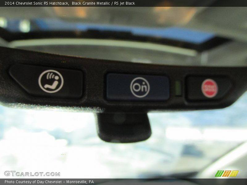 Black Granite Metallic / RS Jet Black 2014 Chevrolet Sonic RS Hatchback