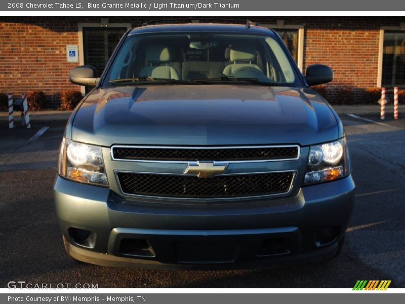 Blue Granite Metallic / Light Titanium/Dark Titanium 2008 Chevrolet Tahoe LS