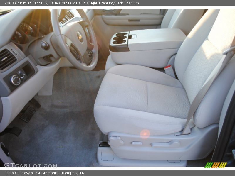 Blue Granite Metallic / Light Titanium/Dark Titanium 2008 Chevrolet Tahoe LS
