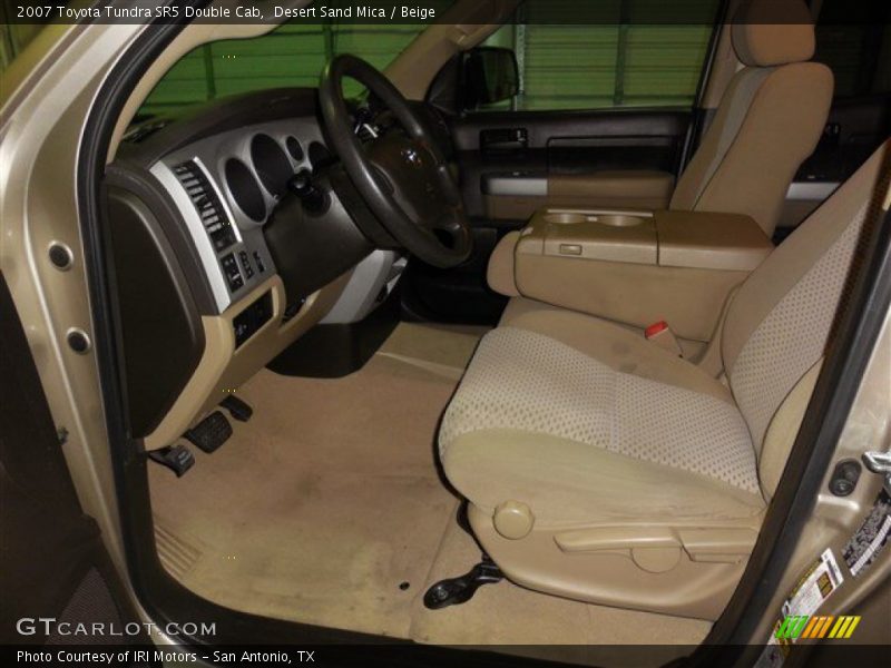 Desert Sand Mica / Beige 2007 Toyota Tundra SR5 Double Cab