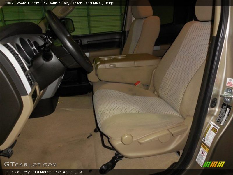 Desert Sand Mica / Beige 2007 Toyota Tundra SR5 Double Cab