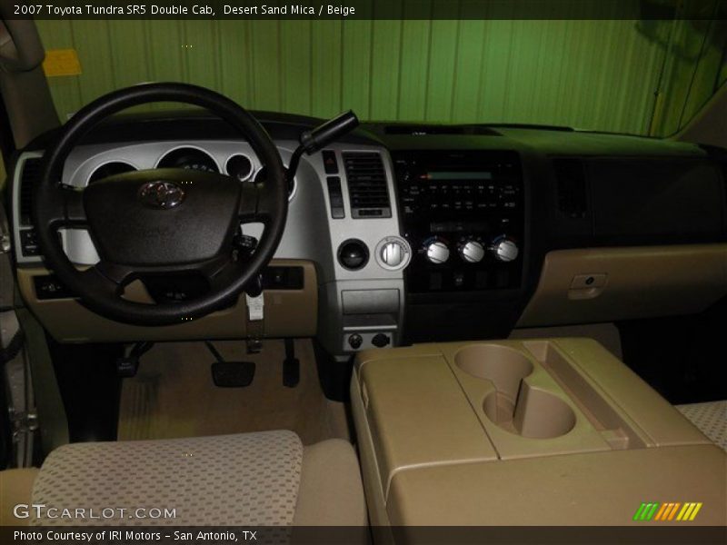 Desert Sand Mica / Beige 2007 Toyota Tundra SR5 Double Cab