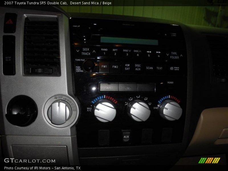 Desert Sand Mica / Beige 2007 Toyota Tundra SR5 Double Cab