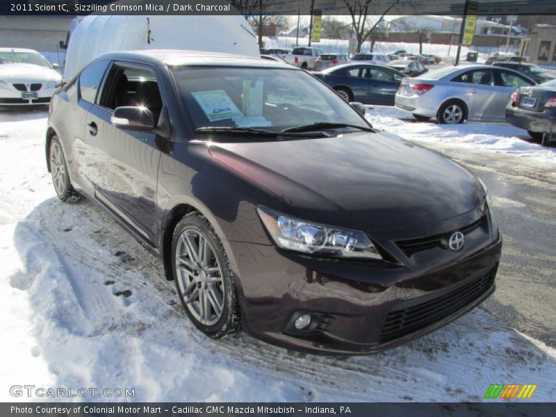 Sizziling Crimson Mica / Dark Charcoal 2011 Scion tC